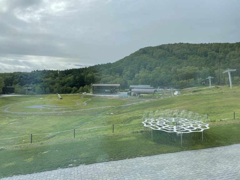 朝食会場からの景色(1)