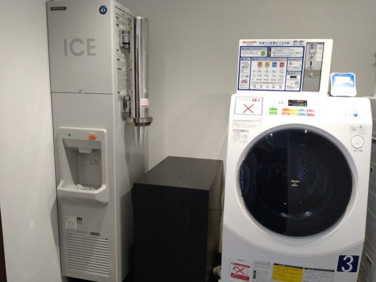 客室5,7階製氷機、コインランドリー