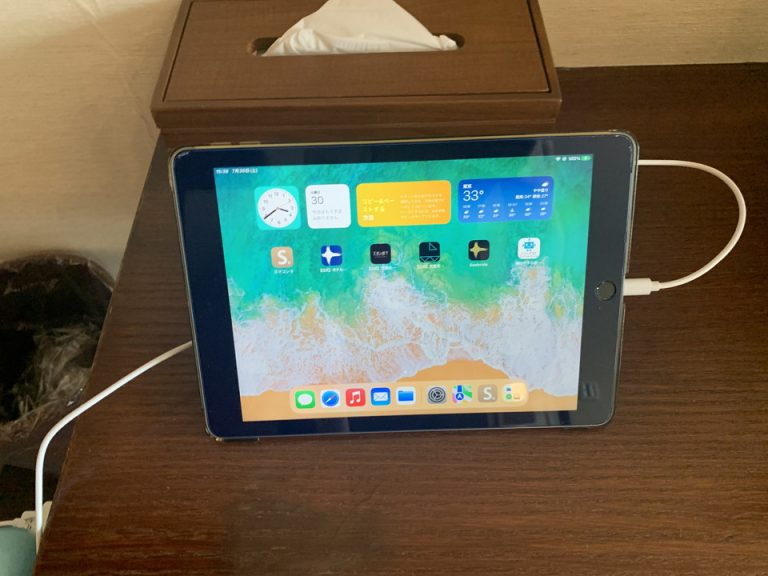 部屋内 アイパッド