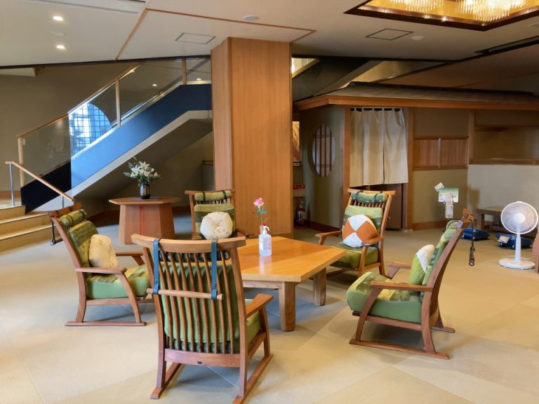 5階大浴場の湯上がり処