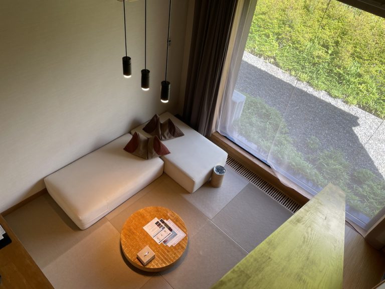 客室(2階からみたところ)