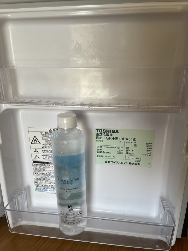 冷蔵庫開けたところ2