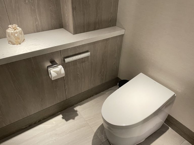 クローゼット横のメインのトイレ