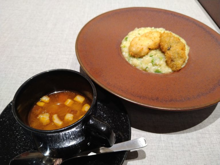 ライトミールのリゾットセット