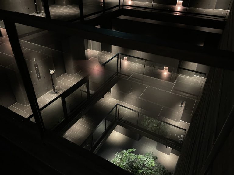 客室階廊下全体