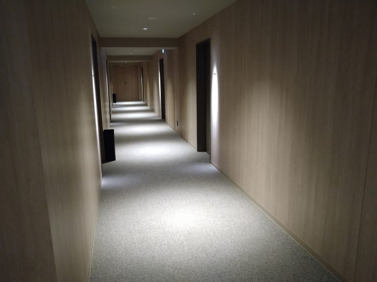 客室階廊下全体