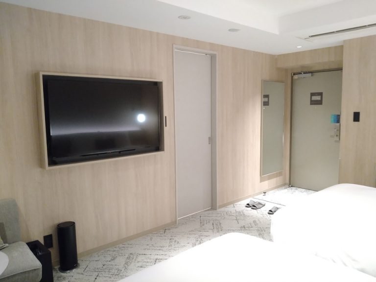ベッド方向からTV(1)
