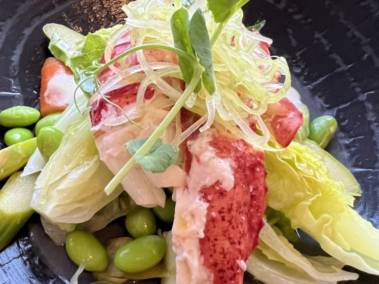 オーキッズ料理ロブスターサラダ(1)
