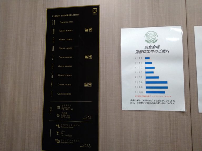 エレベーター内観