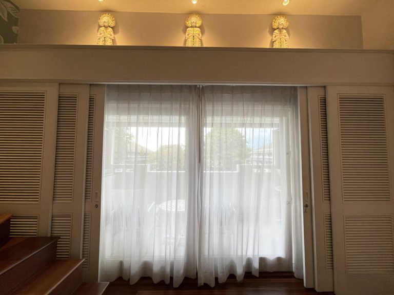 1階からベランダ