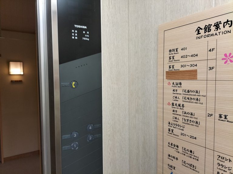 エレベーター階数ボタン (2)