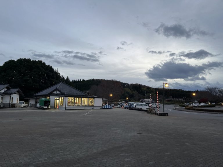 道の駅外観 ホテルから車で約30分