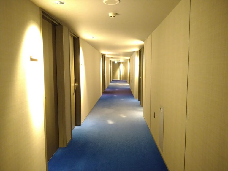 客室階廊下全体