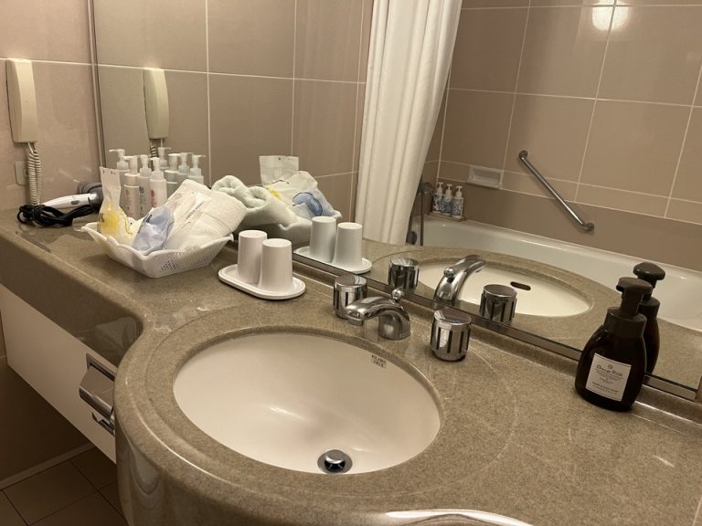 洗面所とアメニティー類