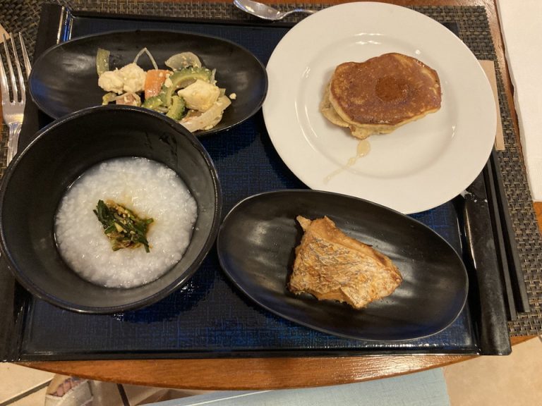 胃に優しい和食から、お洒落な洋食まで様々用意されています