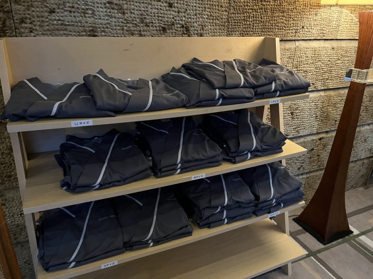 館内着もありました。