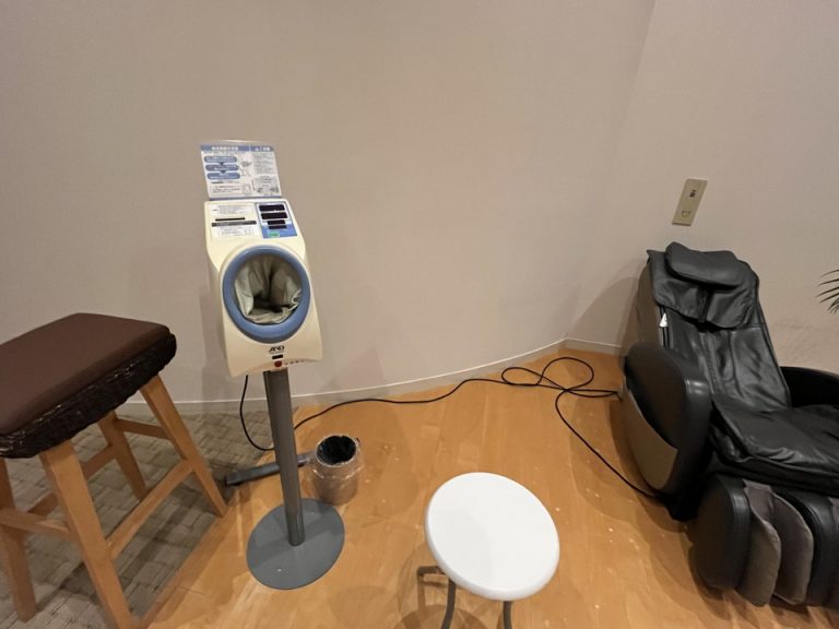 血圧計もありました。