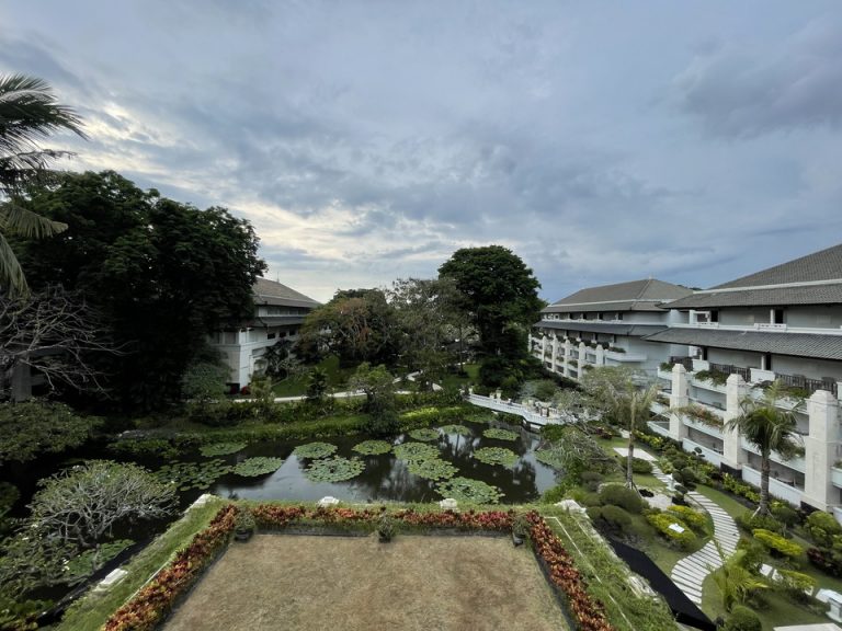 ベランダの景色