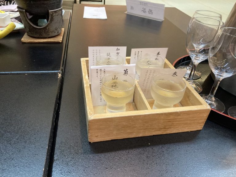 地酒の利き酒セット