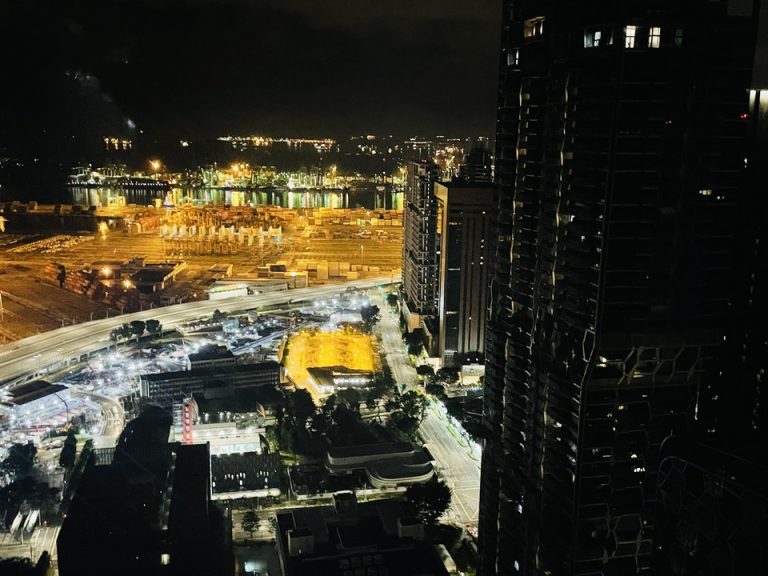 部屋からの景色