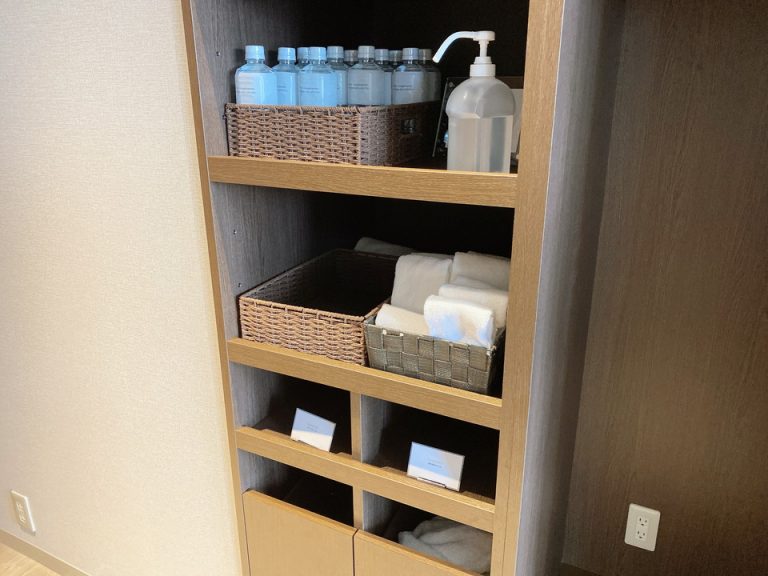 フィットネスのアメニティ