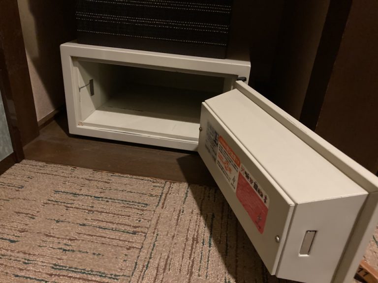 セフティーボックス開けた状態