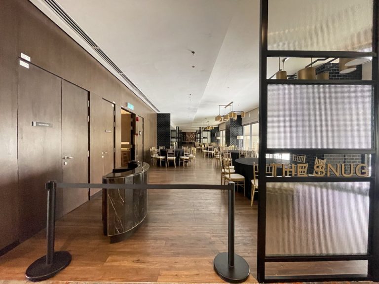 2階クラブラウンジ閉鎖