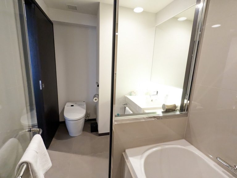 バスルーム内から入口(1)