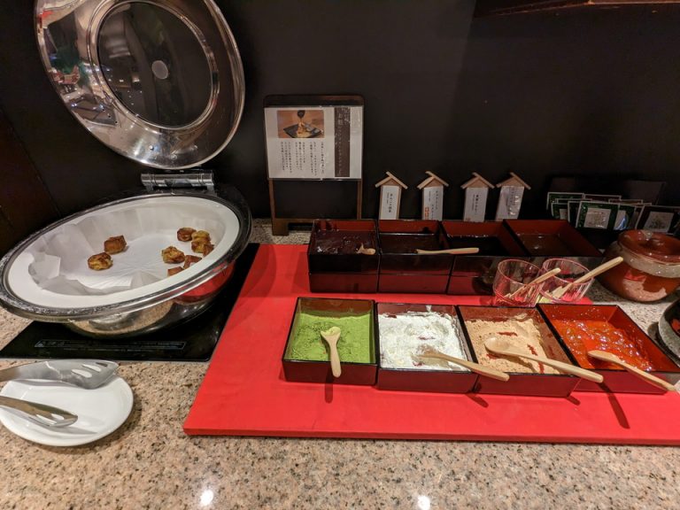 焼き麩のデザート