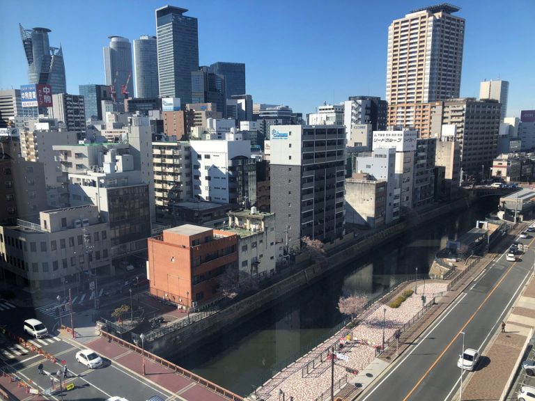 昼間の部屋からの眺め