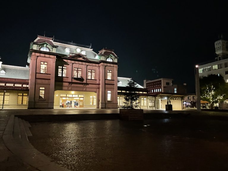 門司港駅_ライトアップ