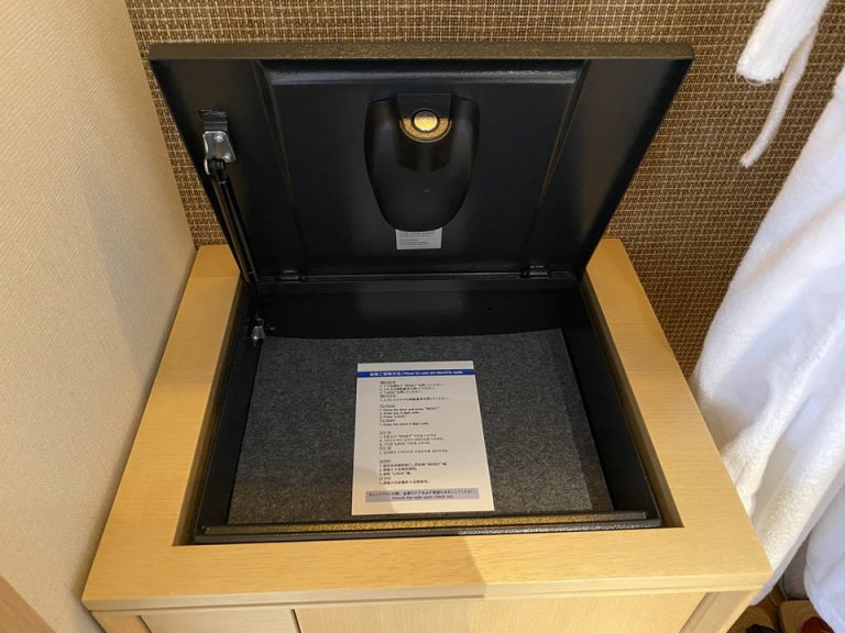 セーフティボックス(開けた状態)