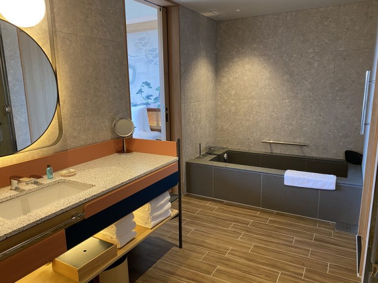 ウェットエリア(入口方向から撮影)