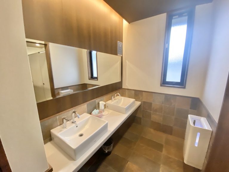 ノースエリアのトイレ