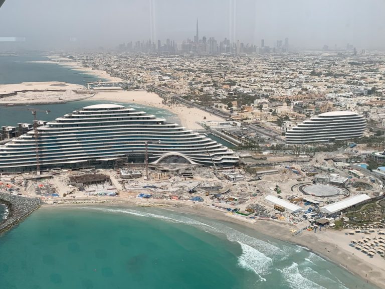 ホテルからの眺望