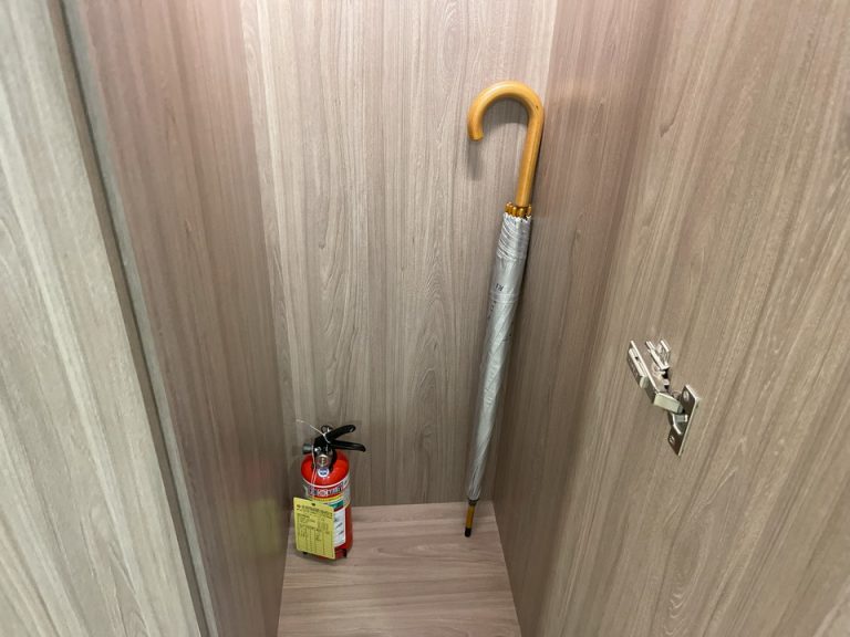 クローゼット中