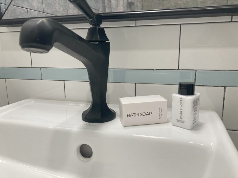 洗面台のアメニティ