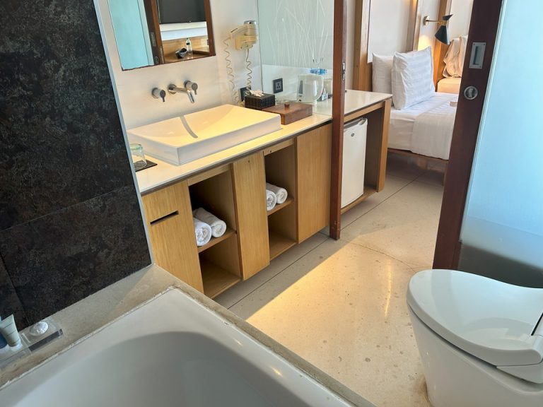 バスルーム内から入口