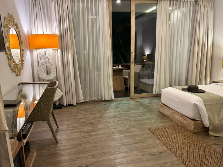 客室全体入口方向