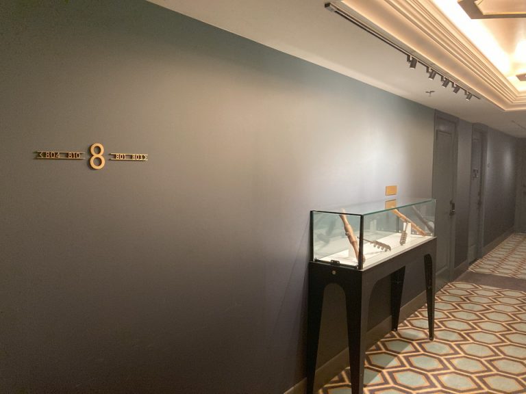 客室階廊下全体