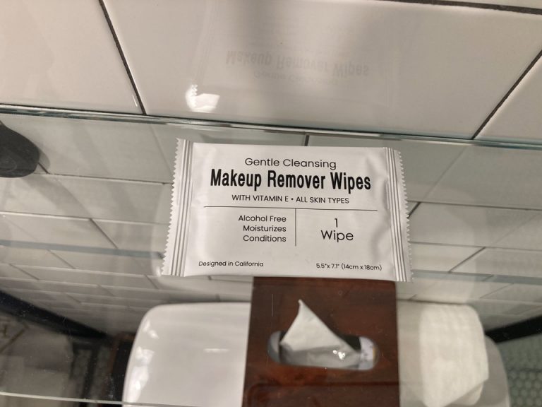 アメニティー(クレンジングシート)