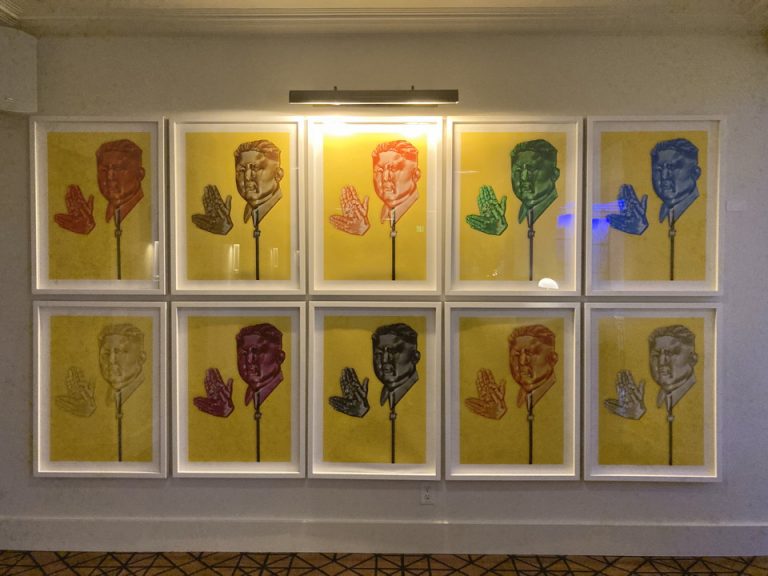 ロビー上スペース絵画