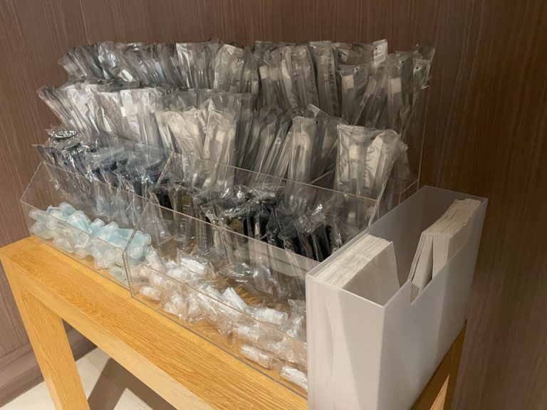 フリーアメニティ、アメニティ持ち帰り袋