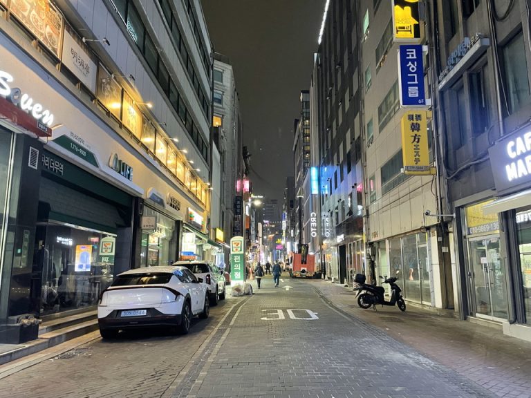 ホテル周辺の通