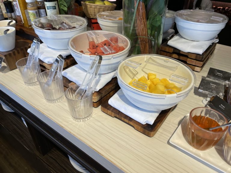 フルーツはそんなに豊富ではなかった