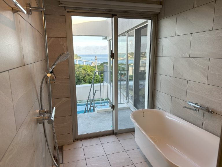 バスルーム内から入口から全景(2階