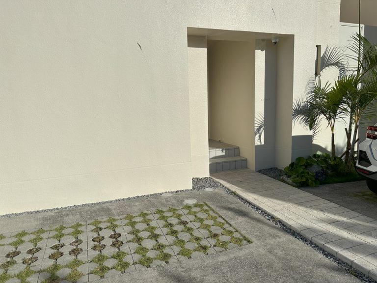 客室入口付近廊下