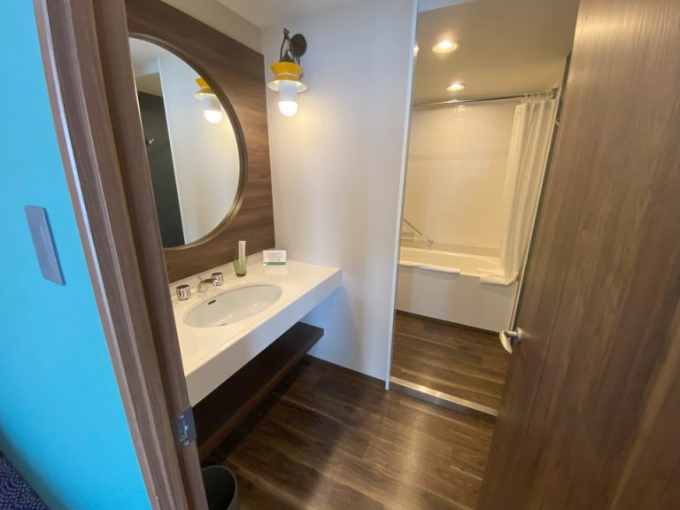 バスルーム入口から全景(1)