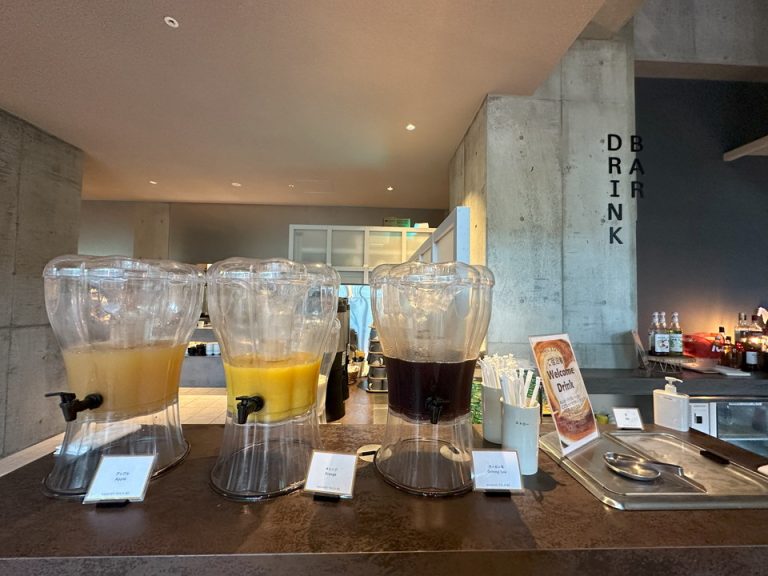 ウエルカムドリンク