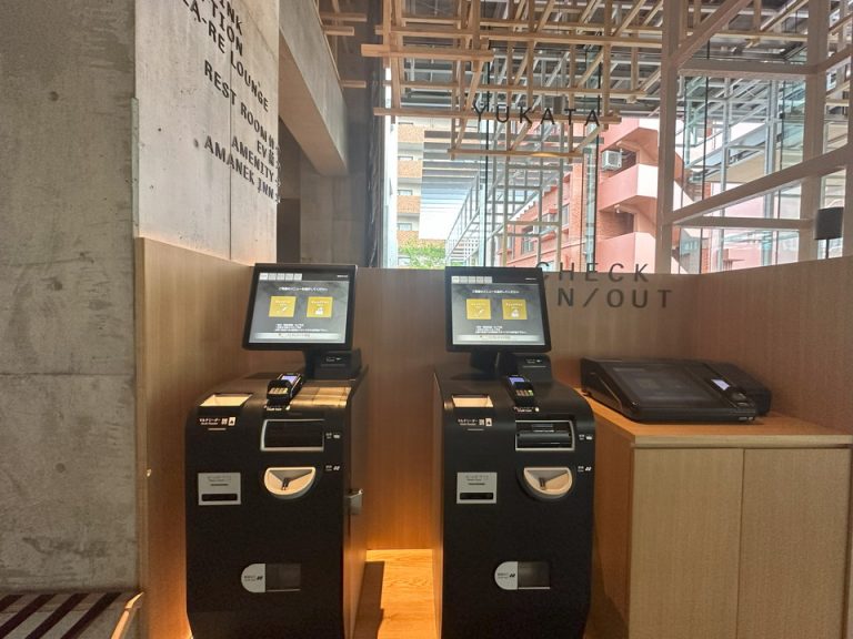 チェックアウト機械